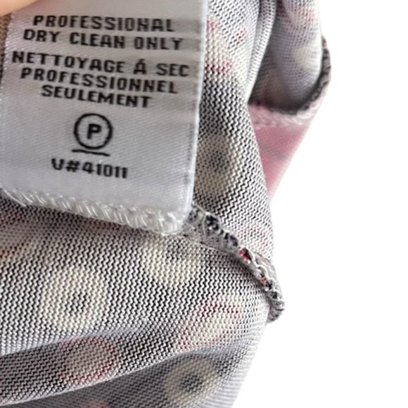 DVF Diane von Furstenberg Nieves Scarf Wrap Dress Size 10 Red Navy - Picture 14 of 16